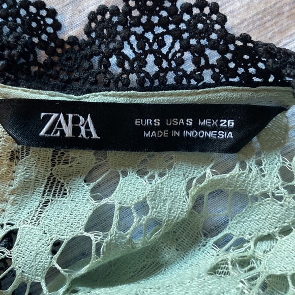 Zara lace peplum style top - Picture 5 of 7
